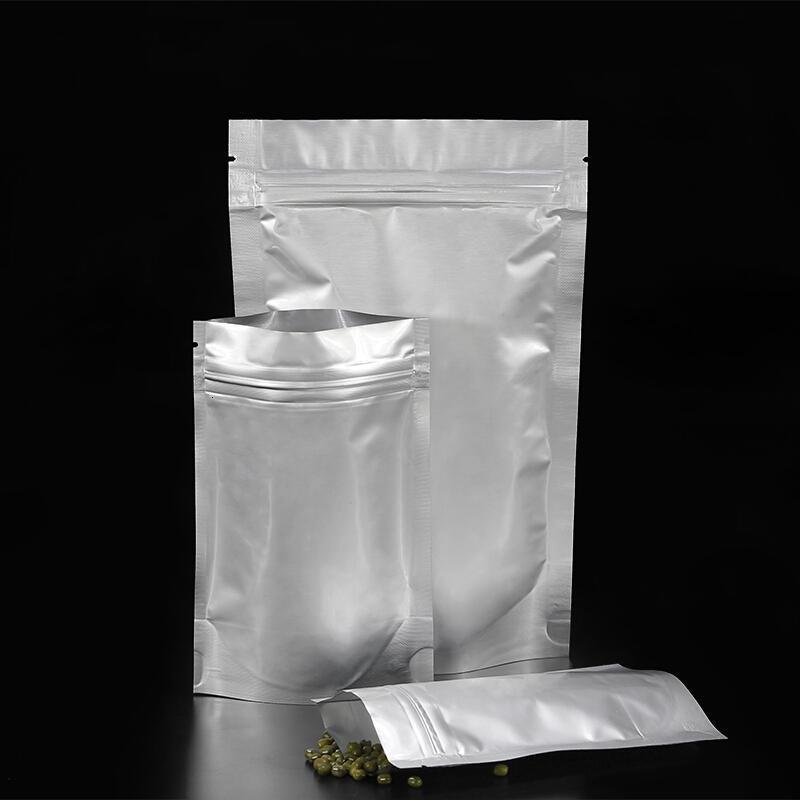 14*20+4铝箔袋自立袋食品包装袋茶叶袋干果分装封口袋狗粮袋1个价