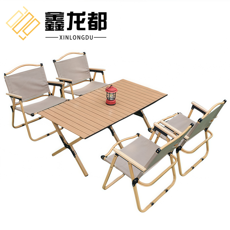 鑫龙都 户外桌椅120cm套