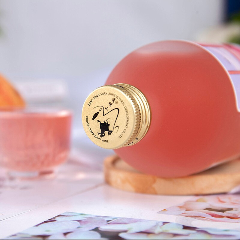 通明山 微醺网红高颜值水果酒 女士甜酒 蜜桃味果酒 8度 330ml*1瓶 单瓶装高清大图