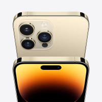 苹果 iPhone 14系列 苹果14Pro 有锁全新美版备用机 WiFi游戏手机 14pro 金色 128G(打孔版可插卡,打孔需拆机!)
