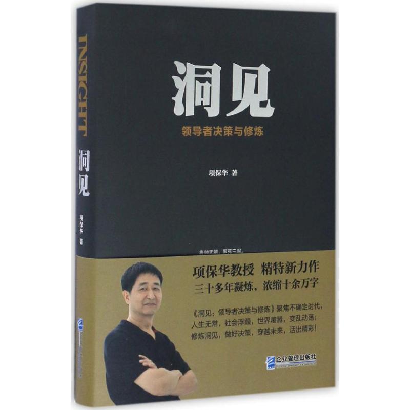 正版新书】洞见:决策与修炼项保华9787516413999