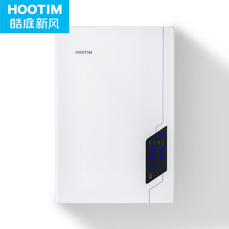 皓庭(HOOTIM)新风系统家用壁挂新风机全热交换除甲醛 新风量180L/h