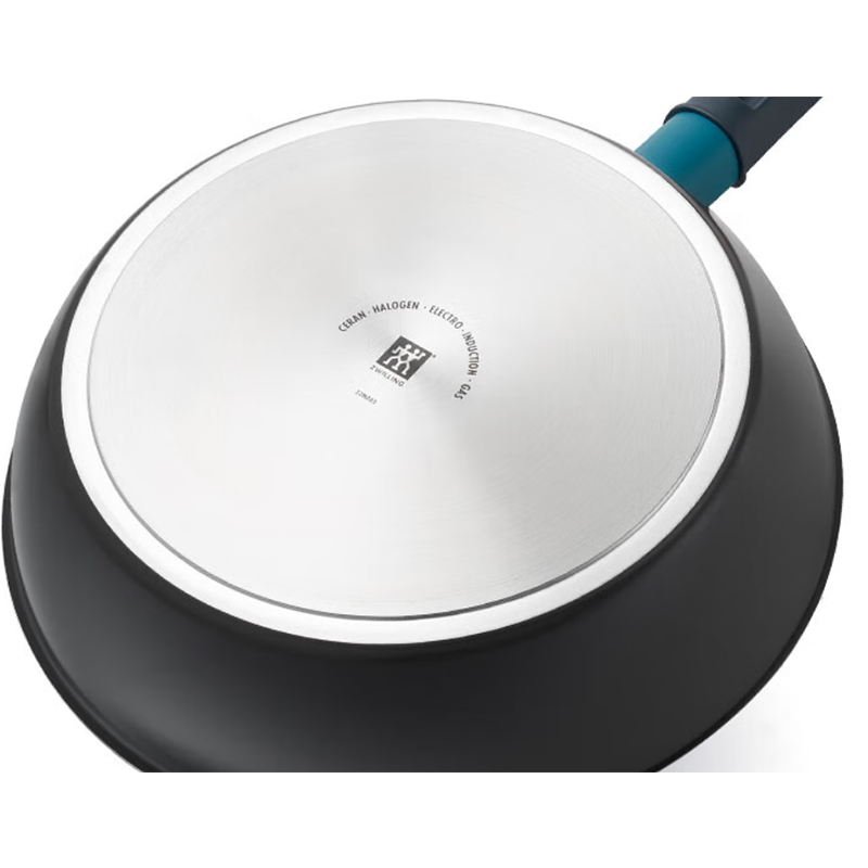 双立人30cm不粘炒锅+大号硅胶铲高清大图