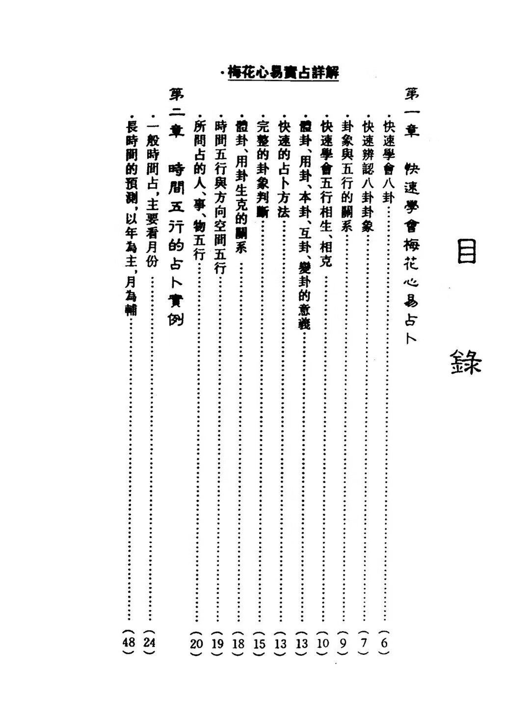 梅花心易实占详解 梁湘润-高清大图