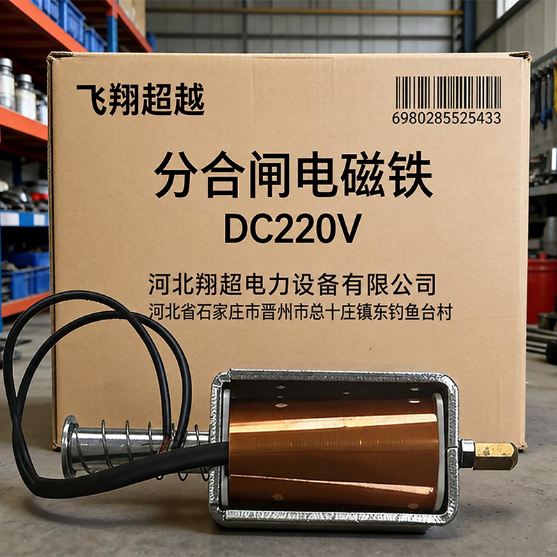 飞翔超越 分合闸电磁铁 DC220V 个高清大图