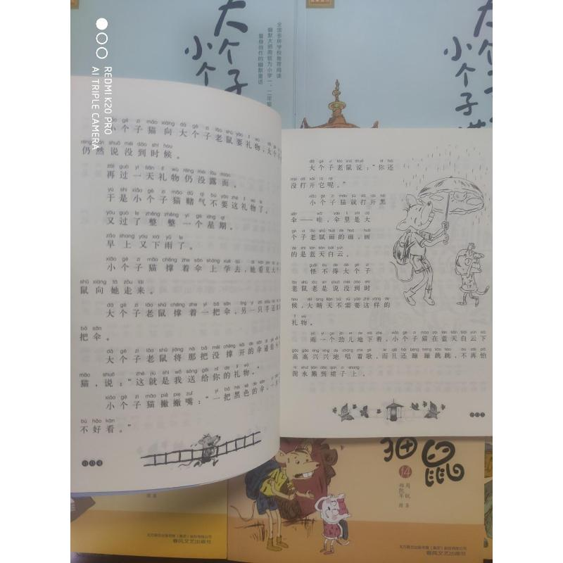 醉染图书大个子老鼠小个子猫(注音版)(10-15)9787531345916高清大图