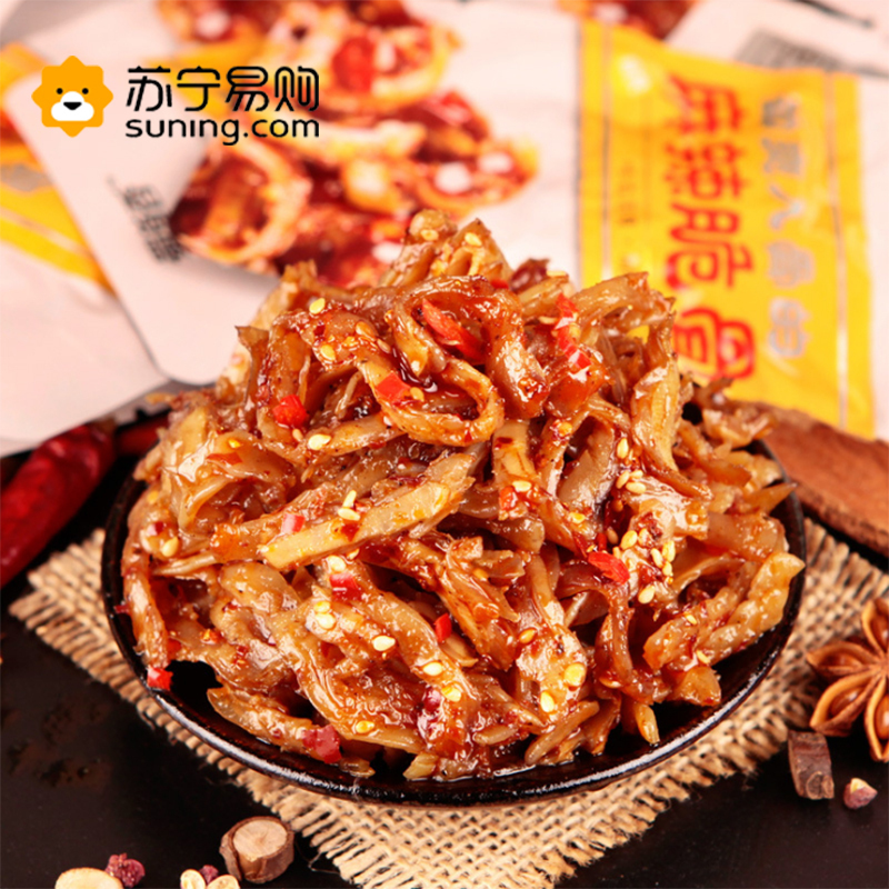 蜀道香 休闲零食 麻辣脆骨108g*10