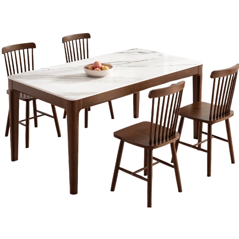 演发 一桌四椅130*80*75cm 套高清大图