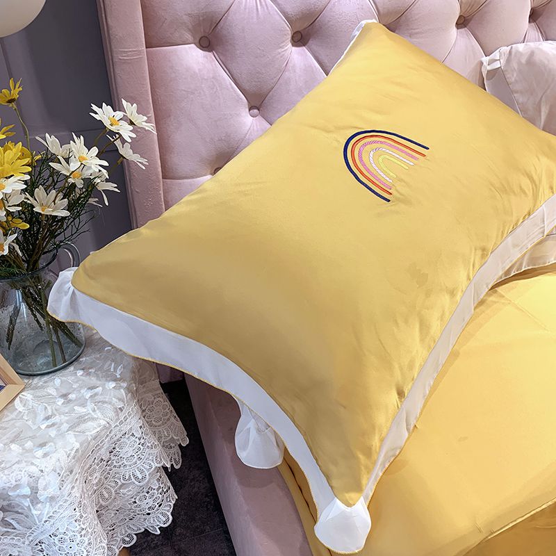 床上四件套款床单亲肤一米八被罩220×240四季通用个性高清大图