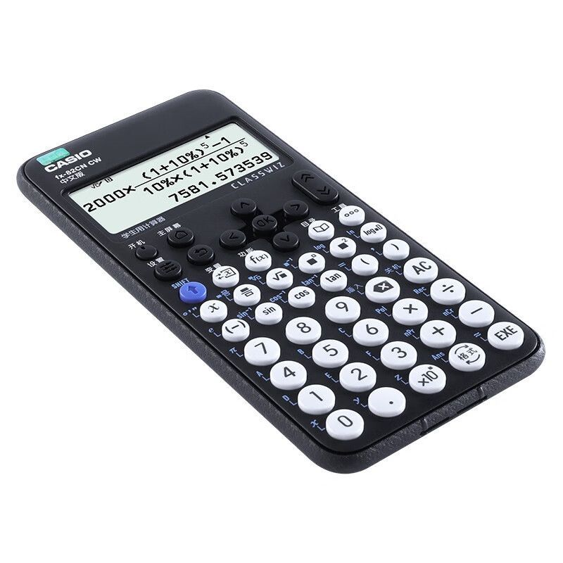 卡西欧(CASIO) FX-82CNX 函数科学 计算器 (计价单位:台) 黑色
