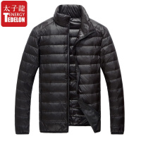 太子龍情侣装羽绒服轻薄款男女士薄款羽绒衣大码立领羽绒外套