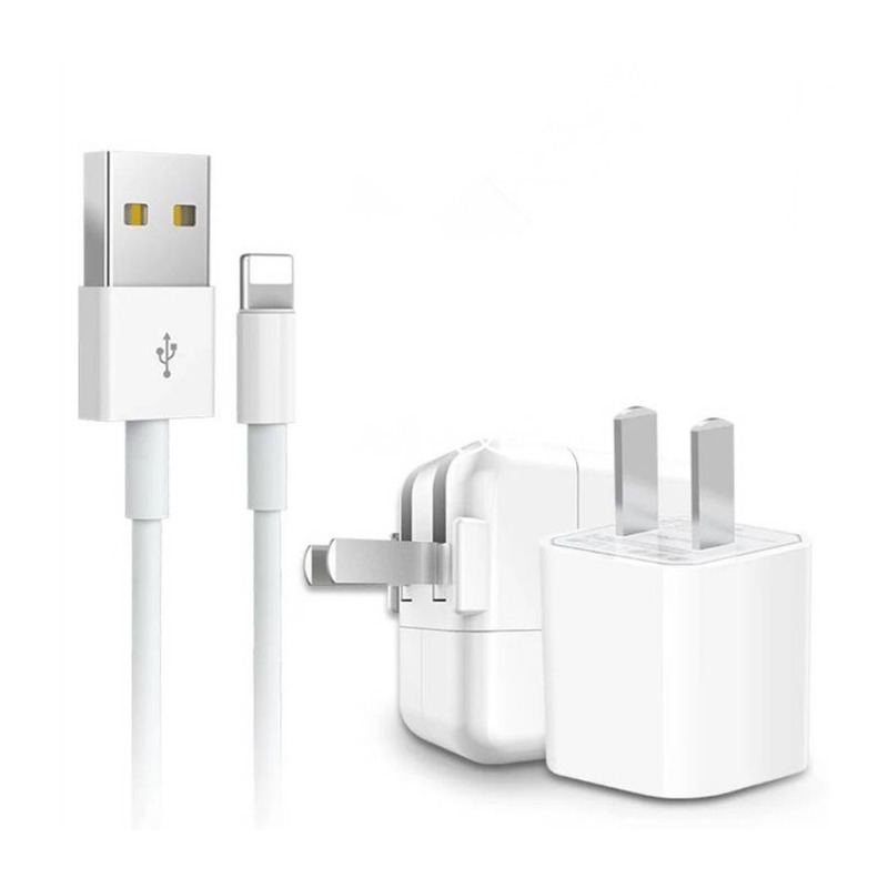 苹果充电器iphone6/7/8plus/5s/x/xs/11手机充电头ipad平板充电线|[单个1A快充头]不含线