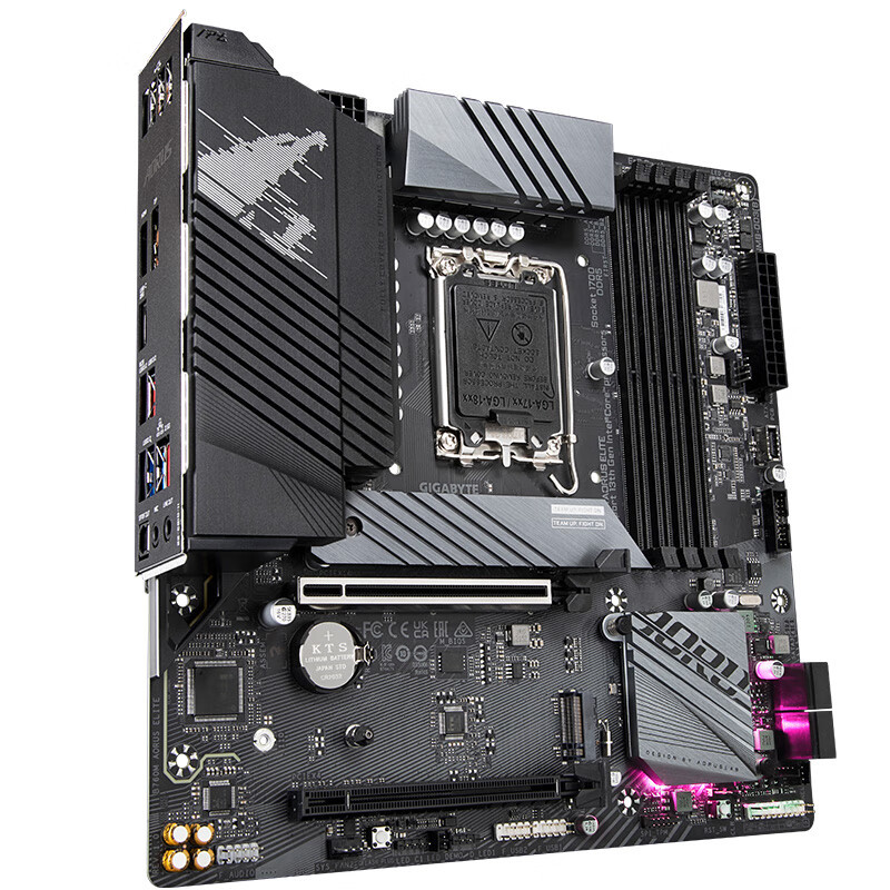技嘉B760M AORUS ELITE++英特尔i9-13900K+金士顿 FURY DDR5 5200 16G主板套装