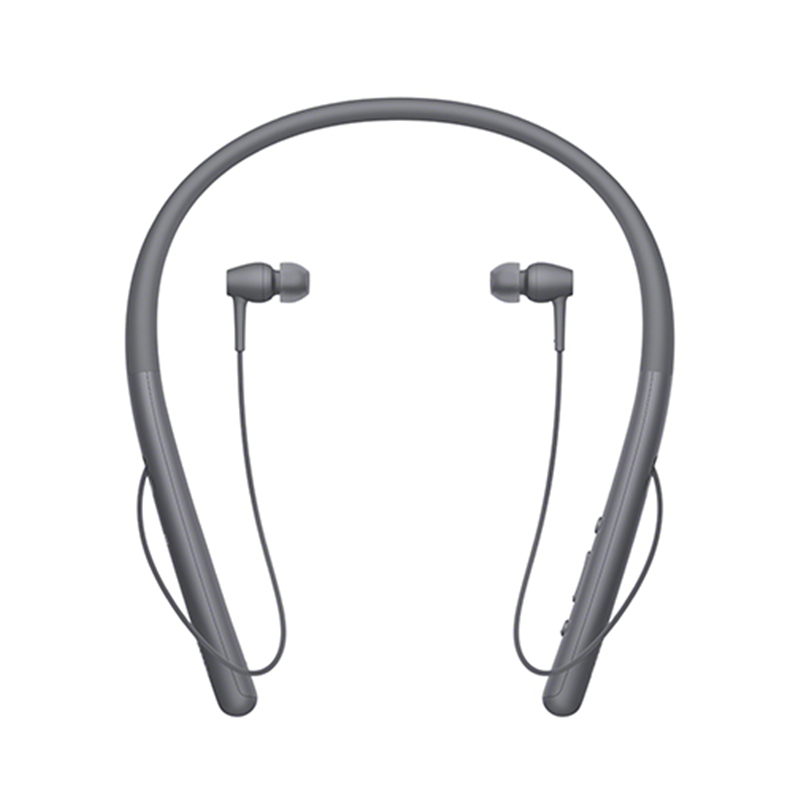 索尼(SONY)WI-H700 (灰黑色)颈挂式无线立体声蓝牙耳机 贴心磁扣 来电震动提醒
