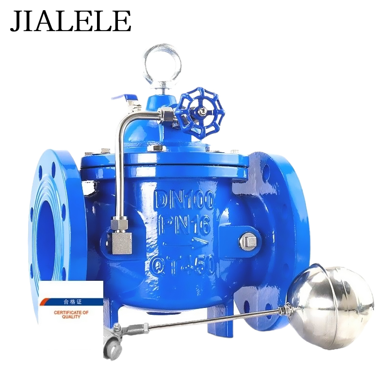 JIALELE遥控浮球阀门+不锈钢配件 DN150