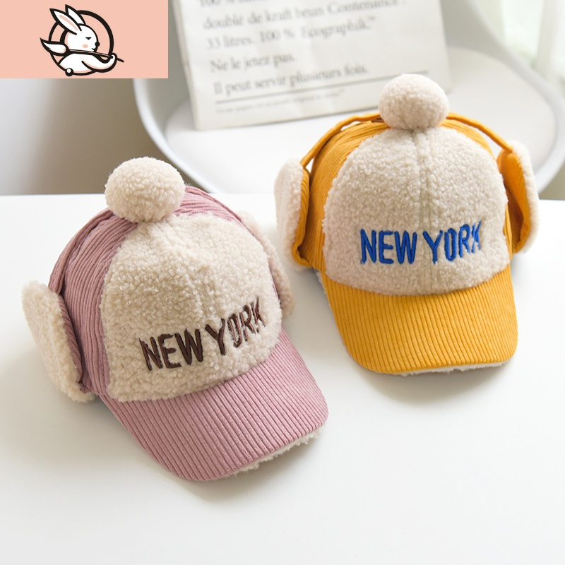 huayangtu儿童帽子小孩子秋天超萌棒球帽男童秋冬季可爱韩版宝宝春秋