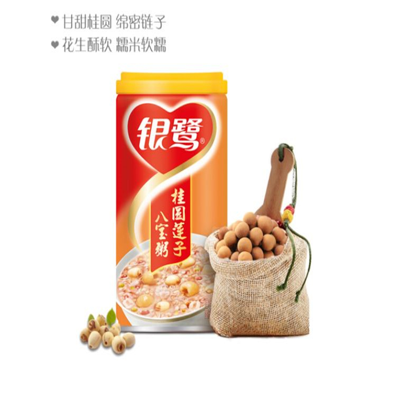 银鹭桂圆八宝粥360g