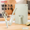 COOKSS婴儿专用辅食刀具剪刀5件套装 箐沁绿