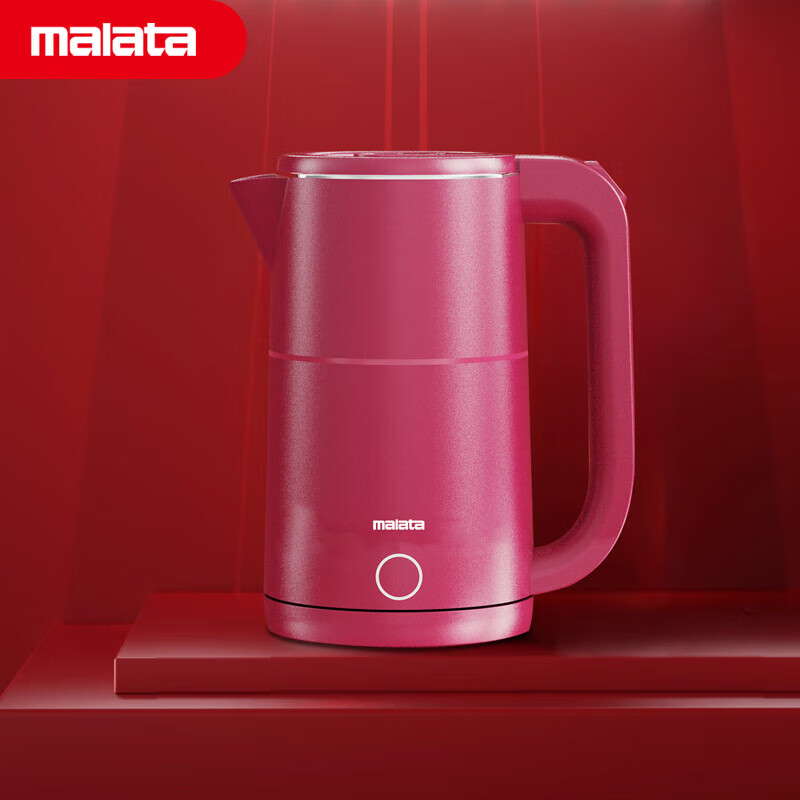 万利达(Malata) WLD-D317电水壶 1.8L(单位:台)红色高清大图