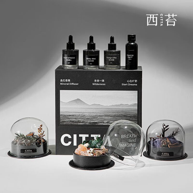 CITTA 香薰 旷野秘境PRO版晶石香薰卧室生日礼物送礼七夕礼物 橙-铃兰柑橘升级版 旷野秘境升级版橙-铃兰柑橘