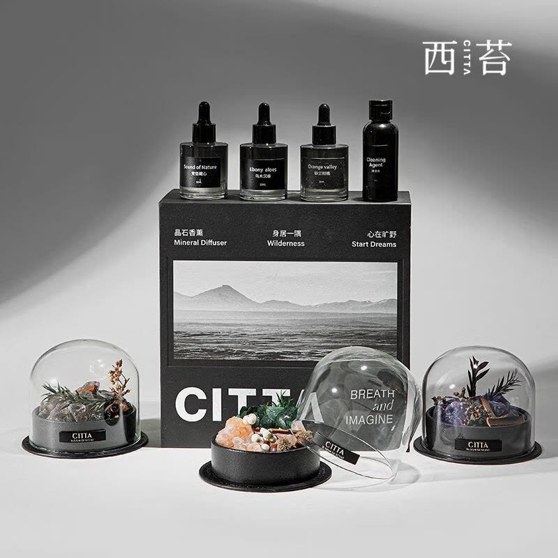 CITTA 香薰 旷野秘境PRO版晶石香薰卧室生日礼物送礼七夕礼物 橙-铃兰柑橘升级版 旷野秘境升级版橙-铃兰柑橘图片