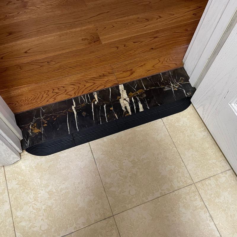 适用科沃斯irobot云鲸小米石头扫地机器人门槛条爬坡垫台阶斜坡条白色