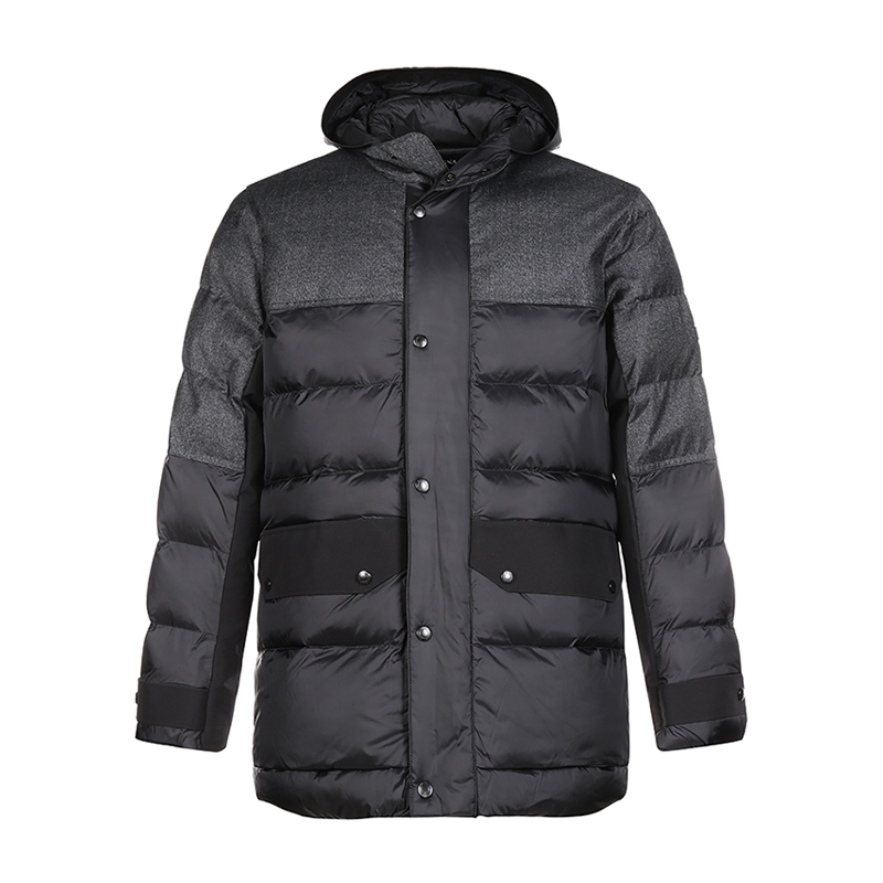 zzegna杰尼亚男士锦纶羊毛连帽棉服夹克外套vv085zz224视频