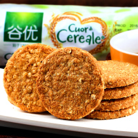 谷优高纤维燕麦饼干(玉米口味)265g/袋