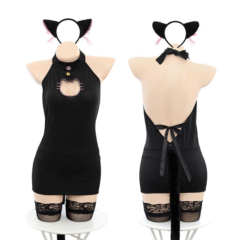 霏慕猫咪兔女郎性感睡衣情趣内衣套装调趣情女衣服制服调皮可爱猫咪套装6916图片