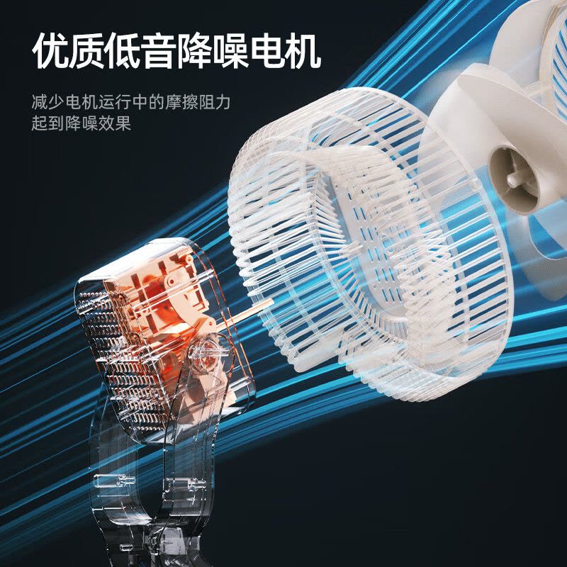 迈卡罗(MACAIIROOS)MC-FS432电风扇AI语音控制家用空气循环扇净化循环智能落地扇轻音大风力台立式可升降图片