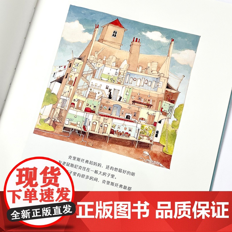 麦田精选图画书 容不下小老鼠的大房子高清大图