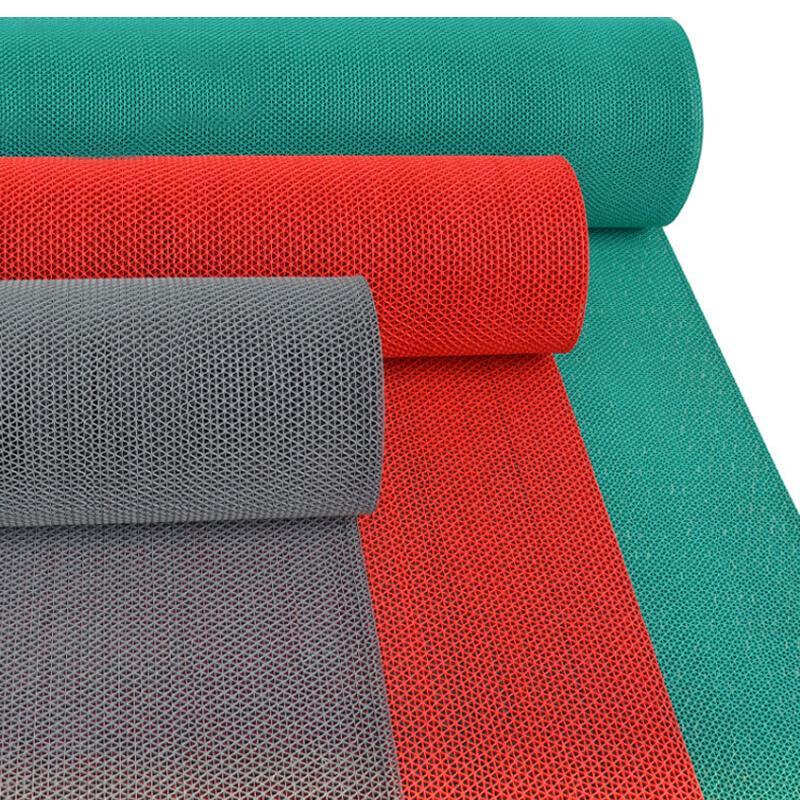 整卷网眼作间游泳池更衣室隔网格防水镂空防滑地毯卷材s型地毯