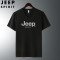 JEEP SPIRIT男夏季短袖T恤V领男休闲上衣透气汗衫大码打底衫