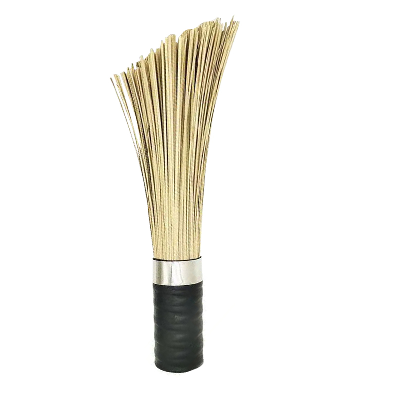 炯毅 刷锅扫把天然竹刷厨房用刷子强力清洗酒店清洁刷饭店老式竹锅刷 竹刷子 刷锅刷子 30cm 把高清大图