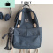 双肩包女中学生初中生百搭古着感背包大学生14寸电脑包大容量书包NEW LAKE