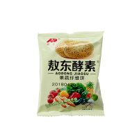 敖东酵素果蔬纤维饼干 营养代餐酥性饼干杂粮健康饱腹零食 10袋/盒