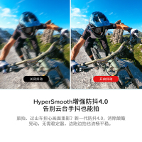 GoPro HERO 10 Black运动相机 vlog数码运动摄像机 户外水下潜水视频直播含128G卡+双充电器套装