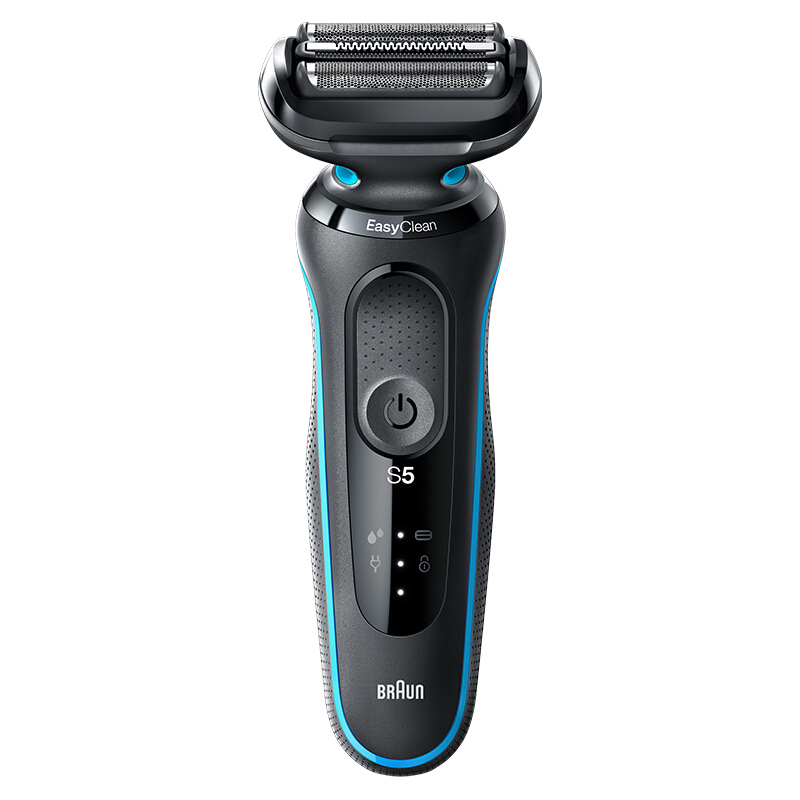 博朗(BRAUN)电动剃须刀全身水洗往复式刮胡刀 5系 50-4200cs 蓝色
