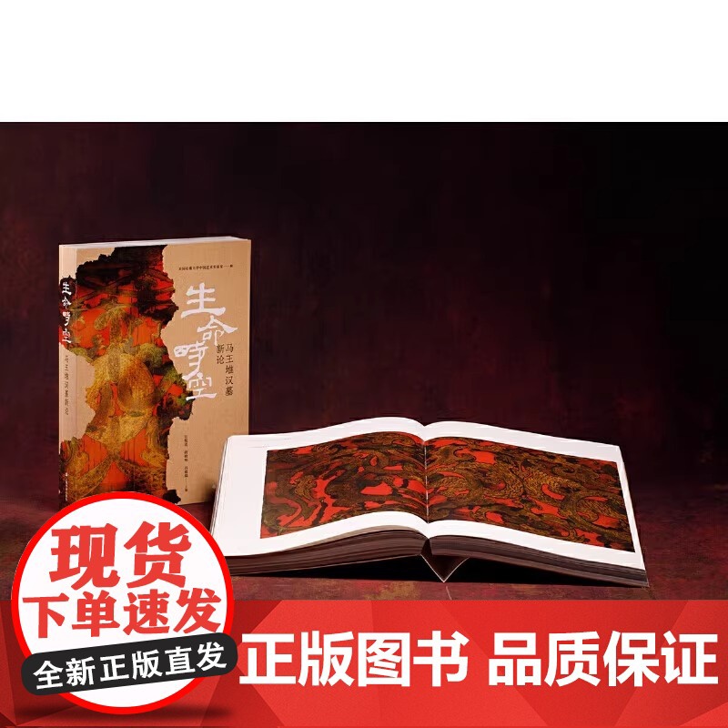 书 生命时空:马王堆汉墓新论 漆奁简帛天文数术乐器机弩纺织品俑人帛画系列图等毛笔书法字帖收藏鉴赏书籍 上海书画出版高清大图