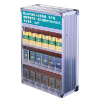 组合式烟架铝合金含推烟器 90*61.5cm 5包广告无灯