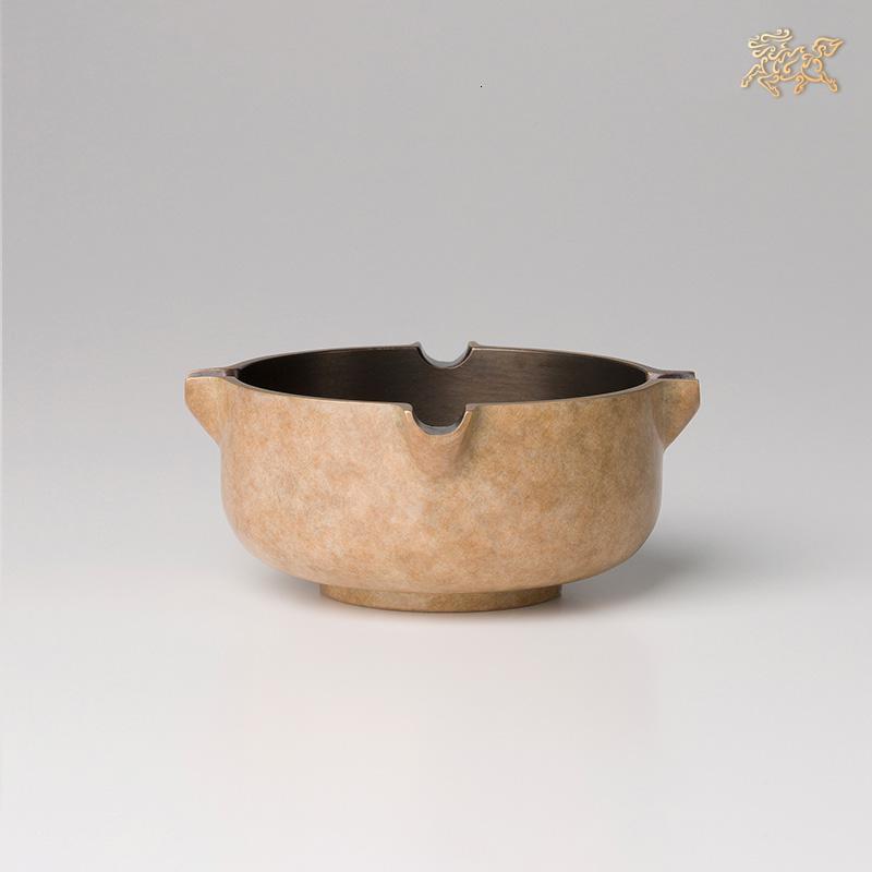 美帮汇全铜摆件《小烟缸》铜工艺品 家居饰品 烟缸高清大图