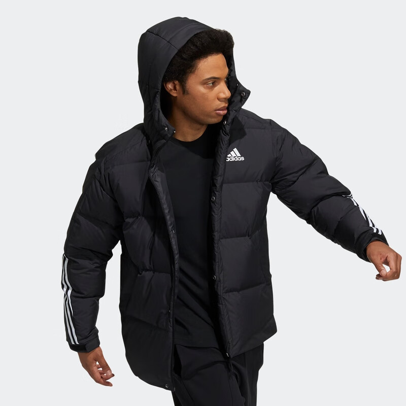 adidas阿迪达斯官方男装冬季户外运动服600蓬保暖鸭绒面包羽绒服h2