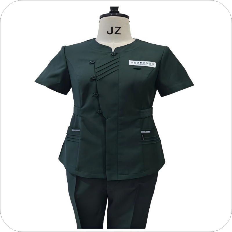伟月护士服(夏)装-V领款