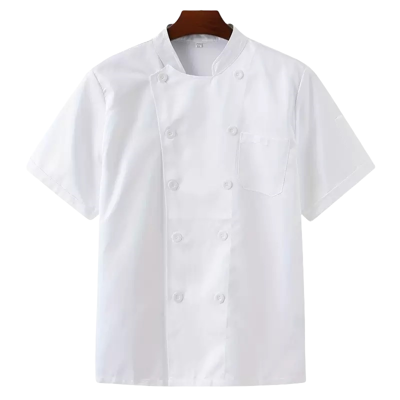 华敏 炊事工作服 短袖 件高清大图