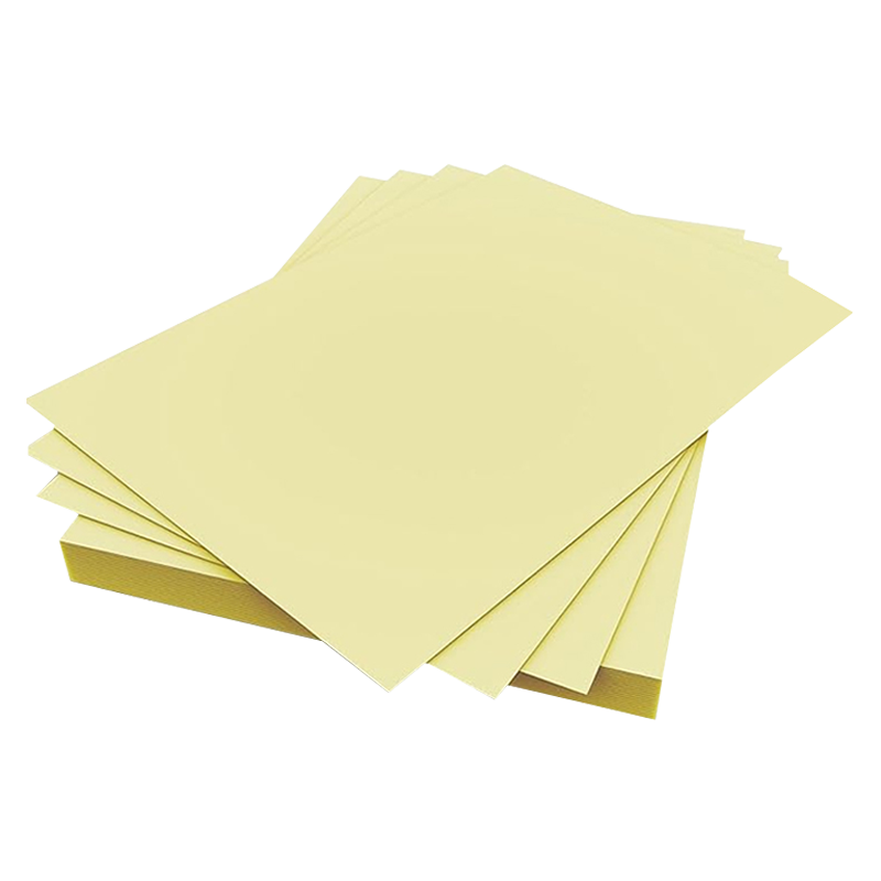 奥驰 卡纸160g浅黄色 A4 100张/包高清大图