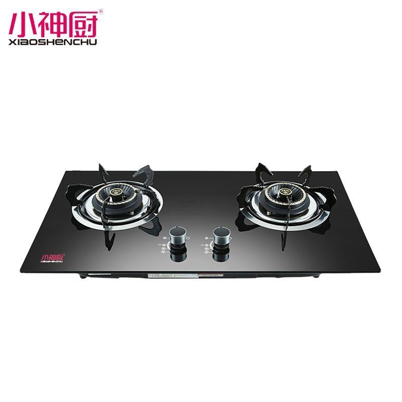 小神厨DS5509燃气灶煤气灶双灶家用嵌入式炉灶天然气灶液化气灶台式