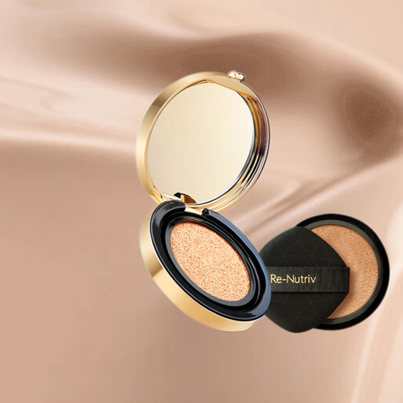 雅诗兰黛气垫粉质细腻持妆贴肤白金级奢宠款21#(2C0)28g高清大图