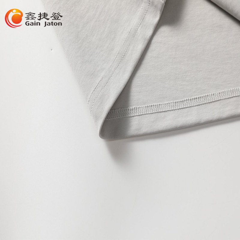 鑫捷登 男女款莱赛尔插肩休闲短袖LWKS-T303高清大图