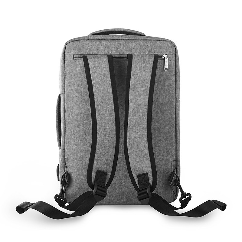 外交官diplomat时尚休闲双肩背包hm1582l浅灰色