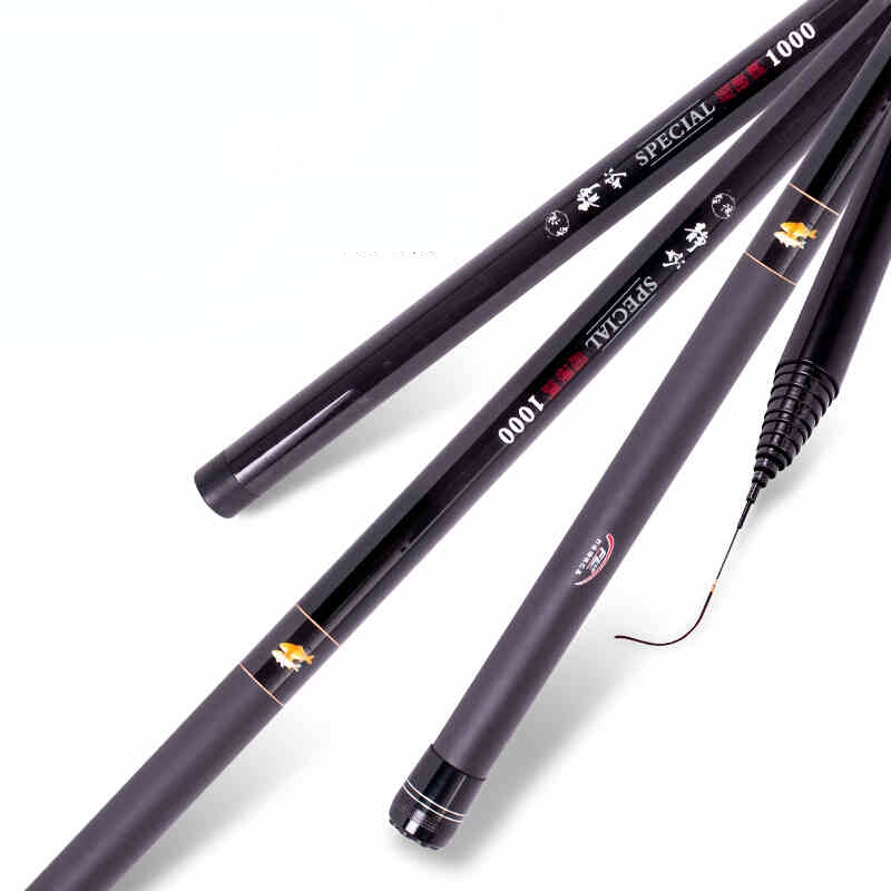 法莱静妙本流竿强力手竿碳素大炮鱼竿10米11米12米长台钓竿打窝杆日本